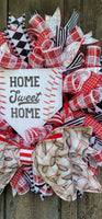 Baseball Wreath