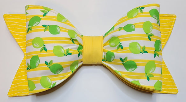 Limes With Yellow Big Bow