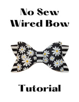 No Sew Wired Big Bow