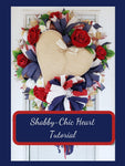 Shabby Chic Heart Wreath Tutorial